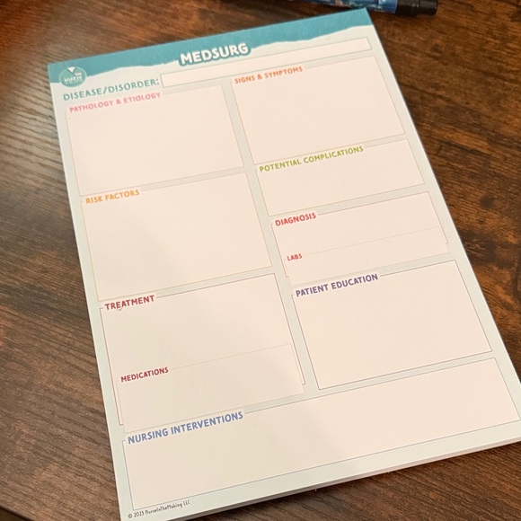 Nurse In The Making Study Notebooks - Picture 4 of 6